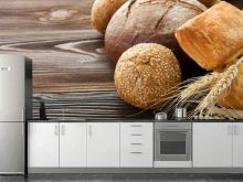 Фотообои в интерьере кухни: 9 советов по выбору и оформлению