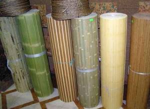 Бамбуковые обои: выбор и поклейка