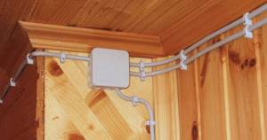 6 советов по монтажу электропроводки в деревянном доме