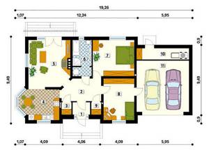 ТОП 8 проектов одноэтажных домов с гаражом