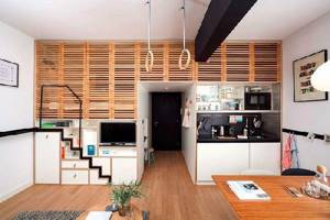 Зонирование однокомнатной квартиры: 9 способов