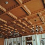 9 советов по выбору кессонного потолка из дерева, гипсокартона, МДФ и полиуретана