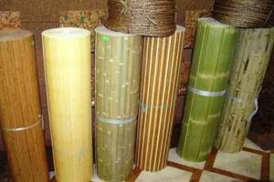 Бамбуковые обои: выбор и поклейка