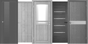 Двери с отделкой из экошпона: плюсы и минусы