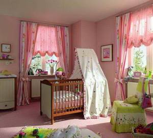 Выбираем шторы в детскую: ткань, цвет, дизайн, особенности