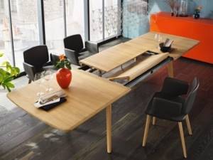7 советов по выбору раздвижных столов: форма, материал, механизм раскладки
